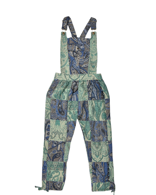 Patchwork Overalls