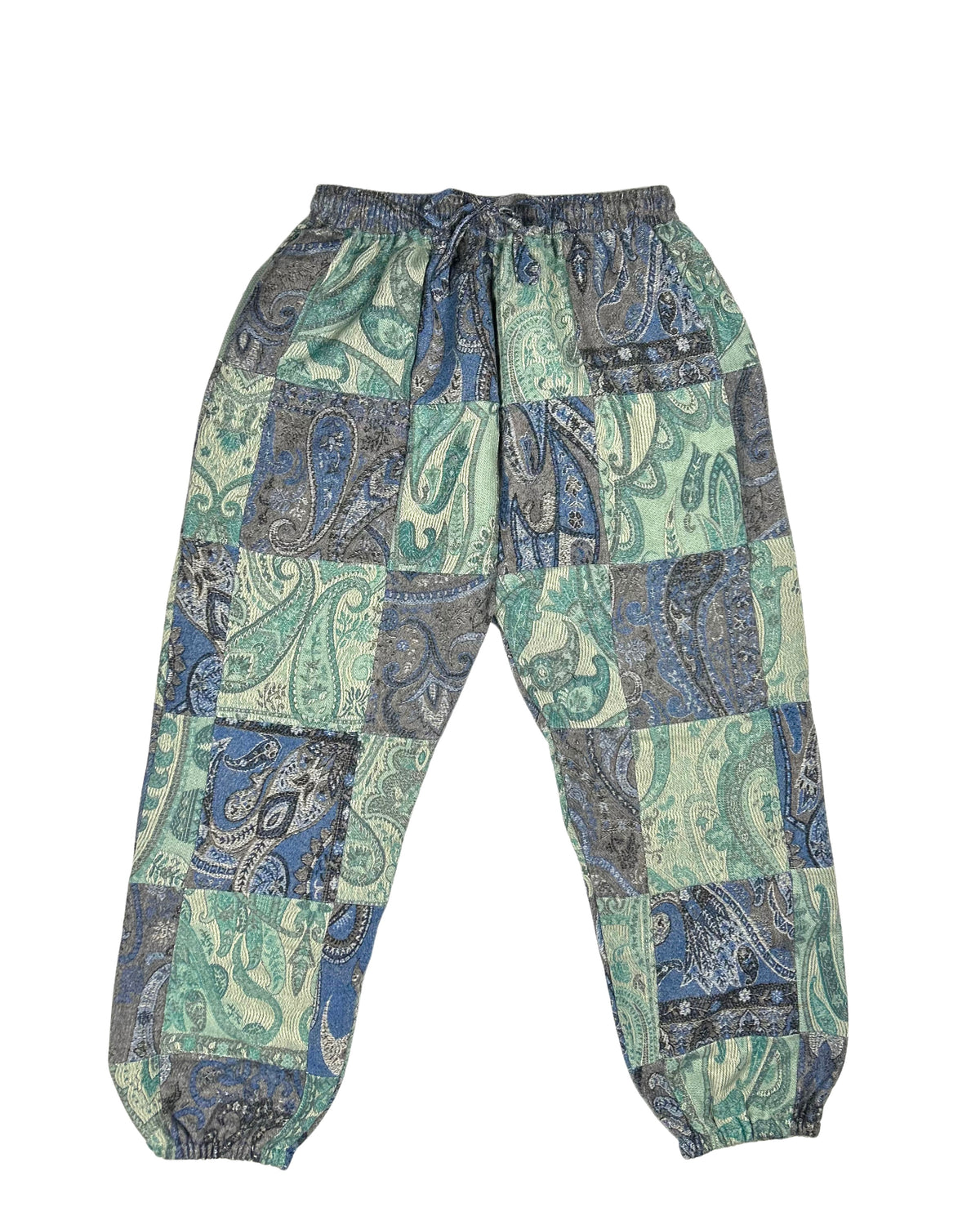 Patchwork Harem Pants