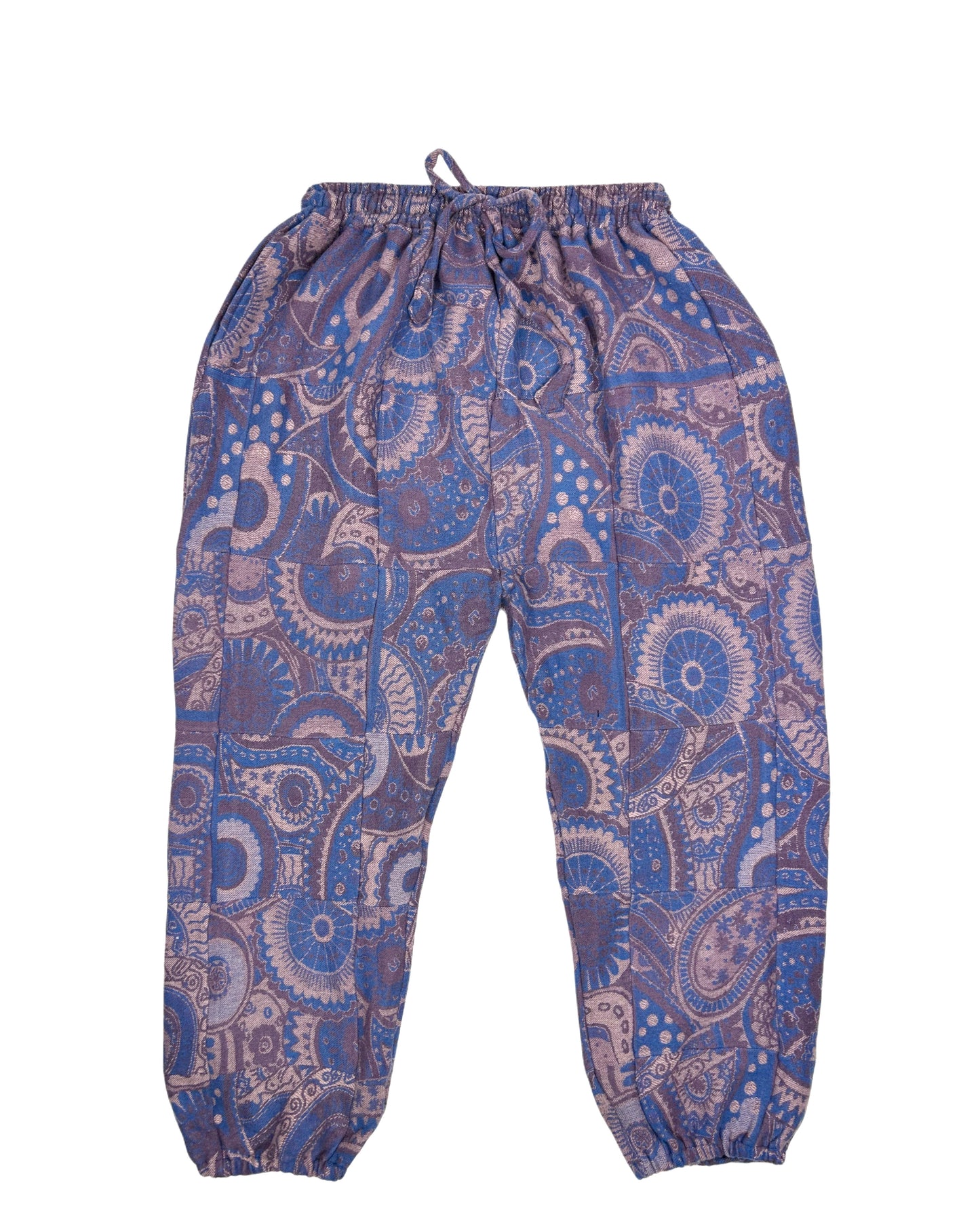 Patchwork Harem Pants