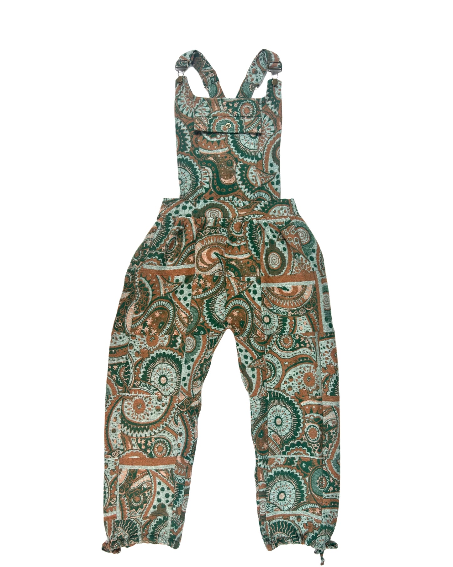Patchwork Overalls