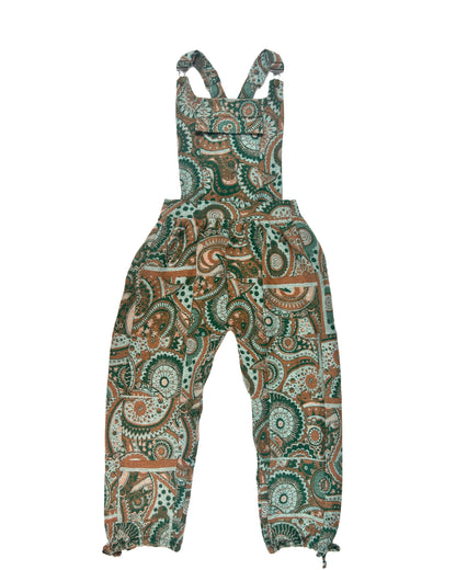 Patchwork Overalls