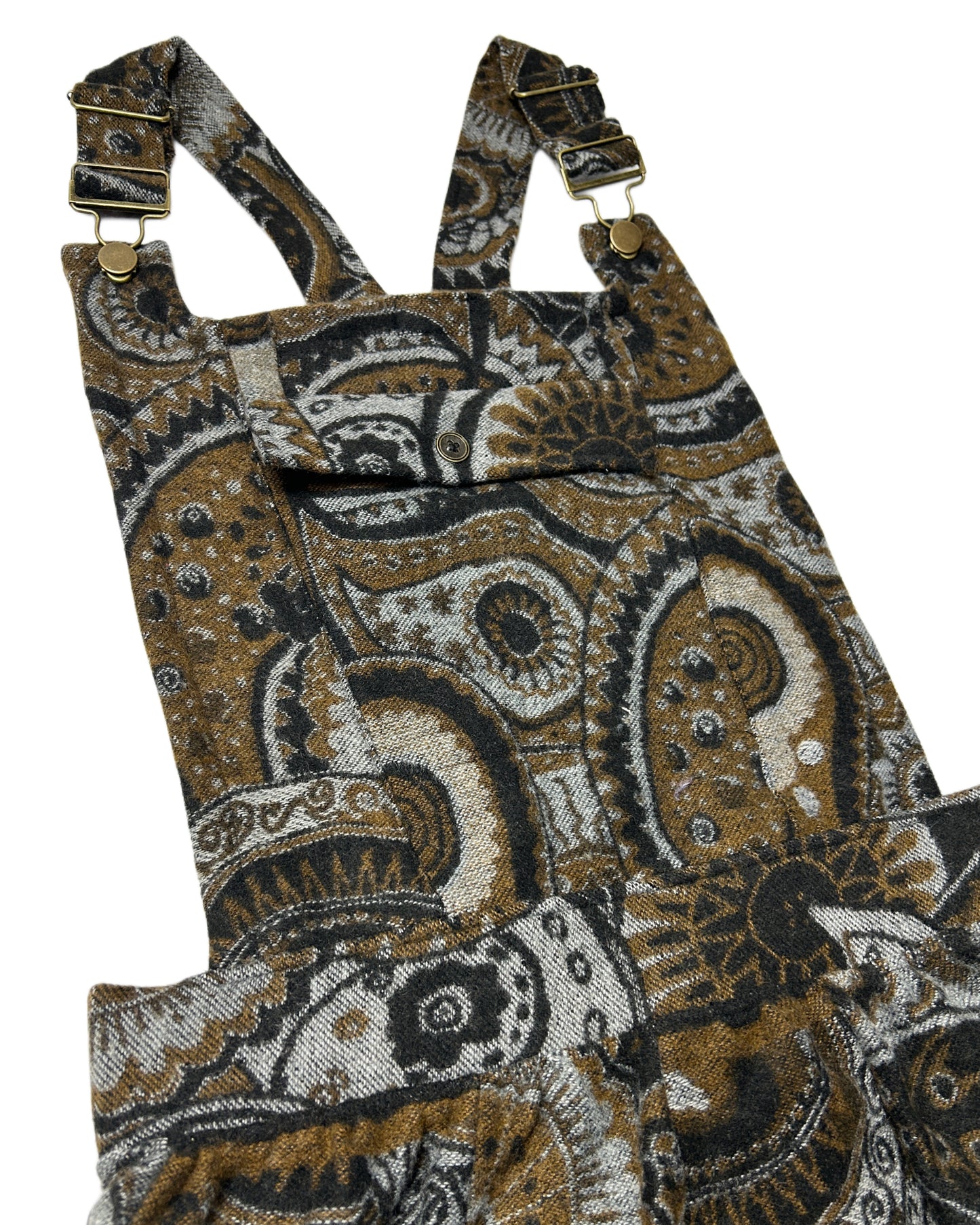 Patchwork Overalls