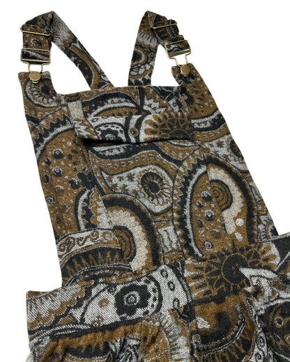 Patchwork Overalls
