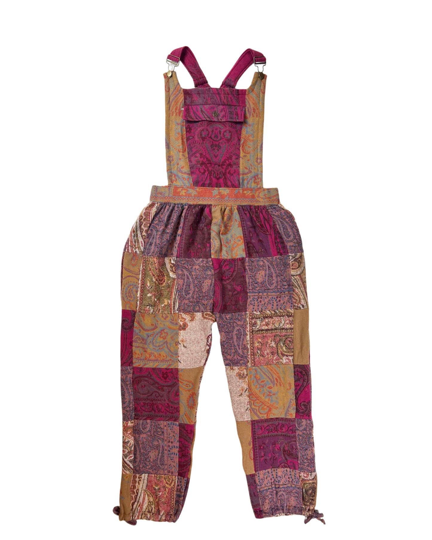 Patchwork Overalls