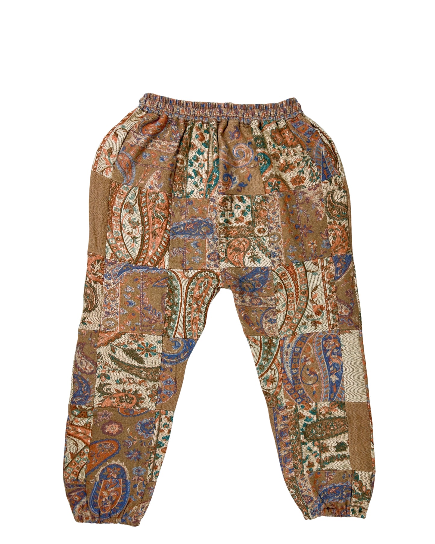 Patchwork Harem Pants