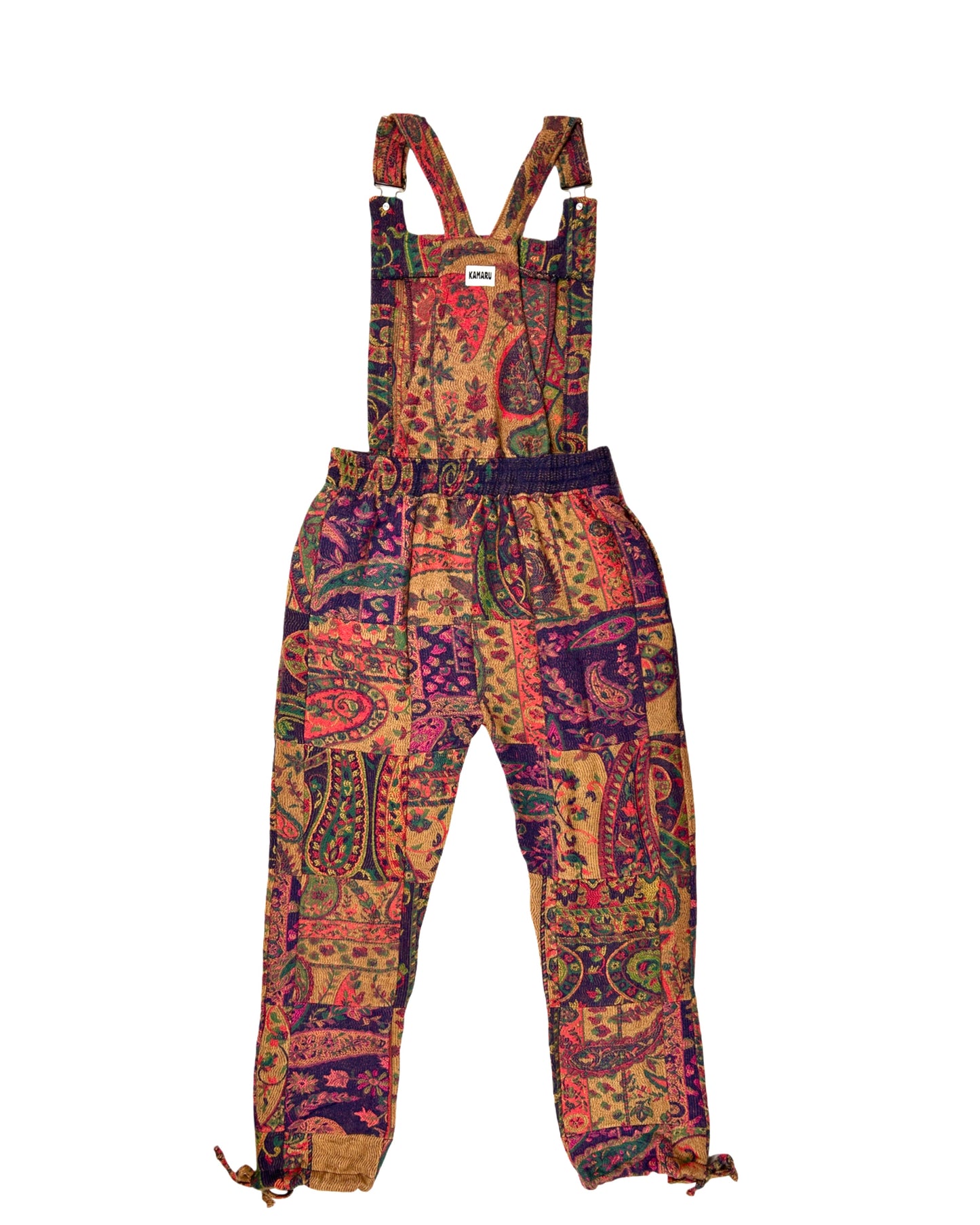 Patchwork Overalls
