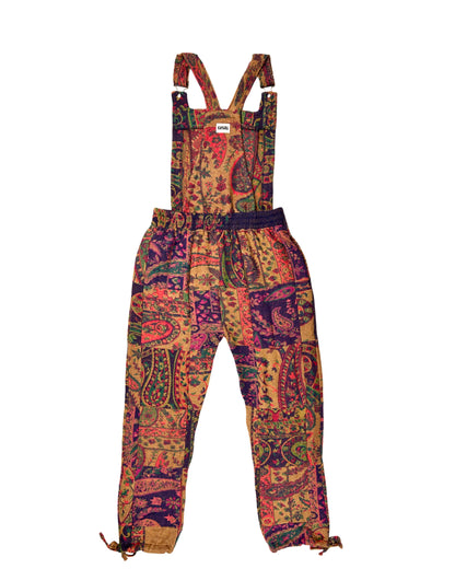 Patchwork Overalls