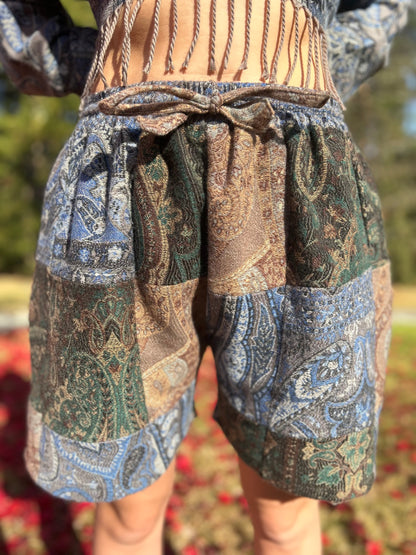 Patchwork Shorts