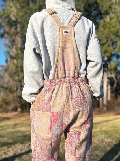 Patchwork Overalls