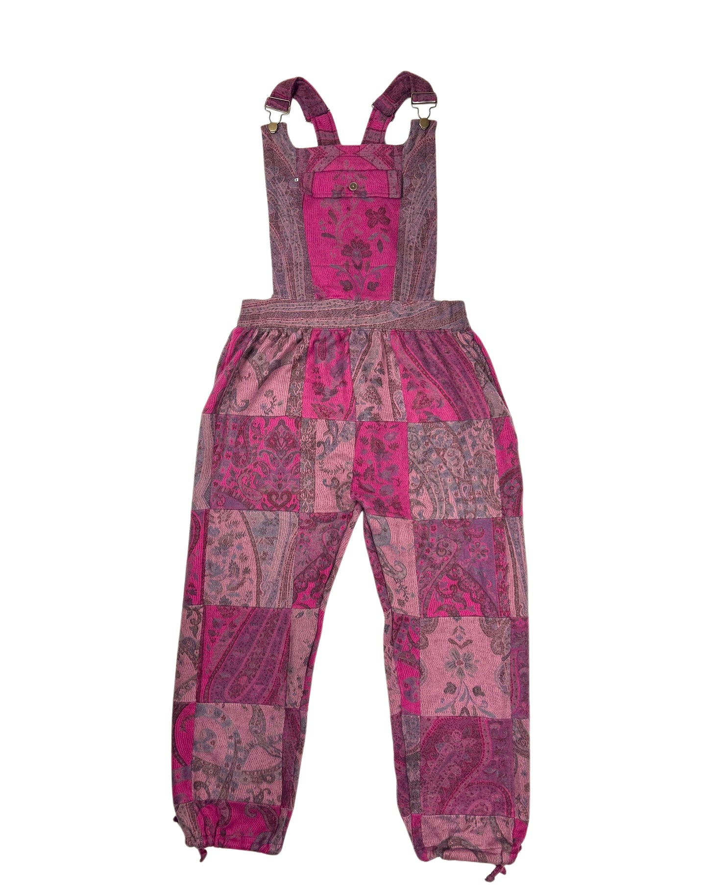 Patchwork Overalls