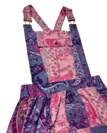 Patchwork Overalls