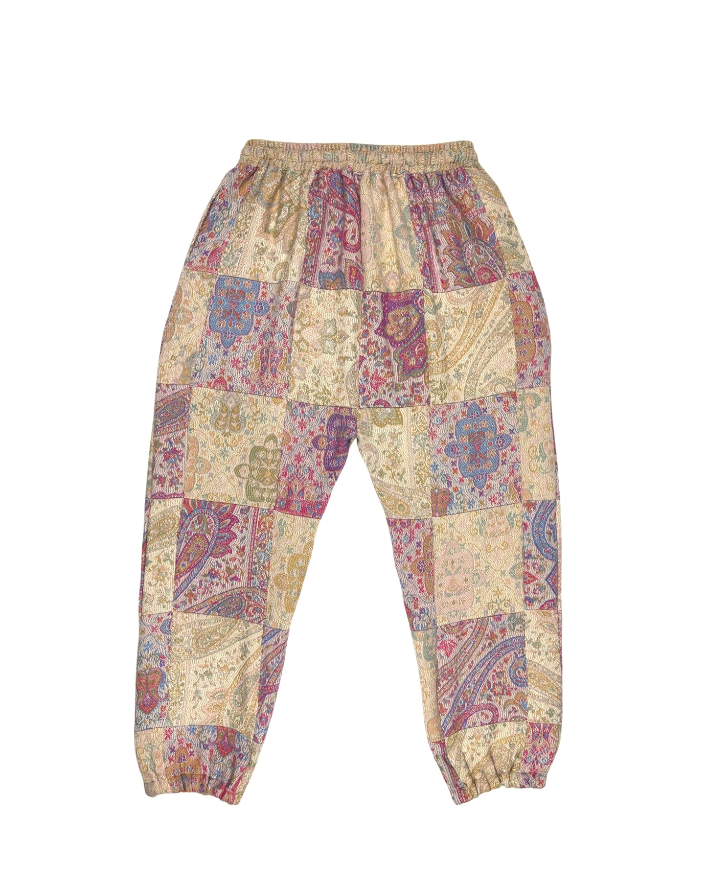 Patchwork Harem Pants