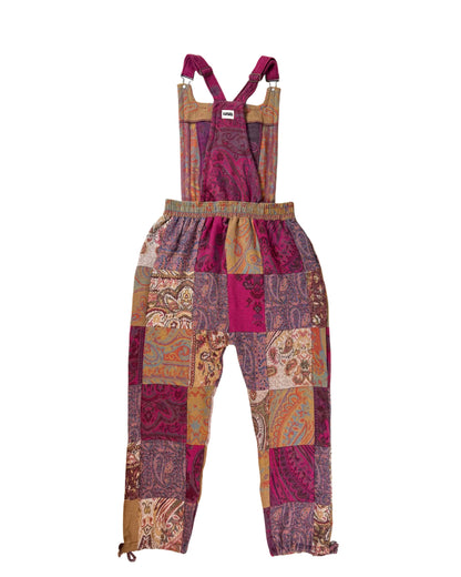 Patchwork Overalls