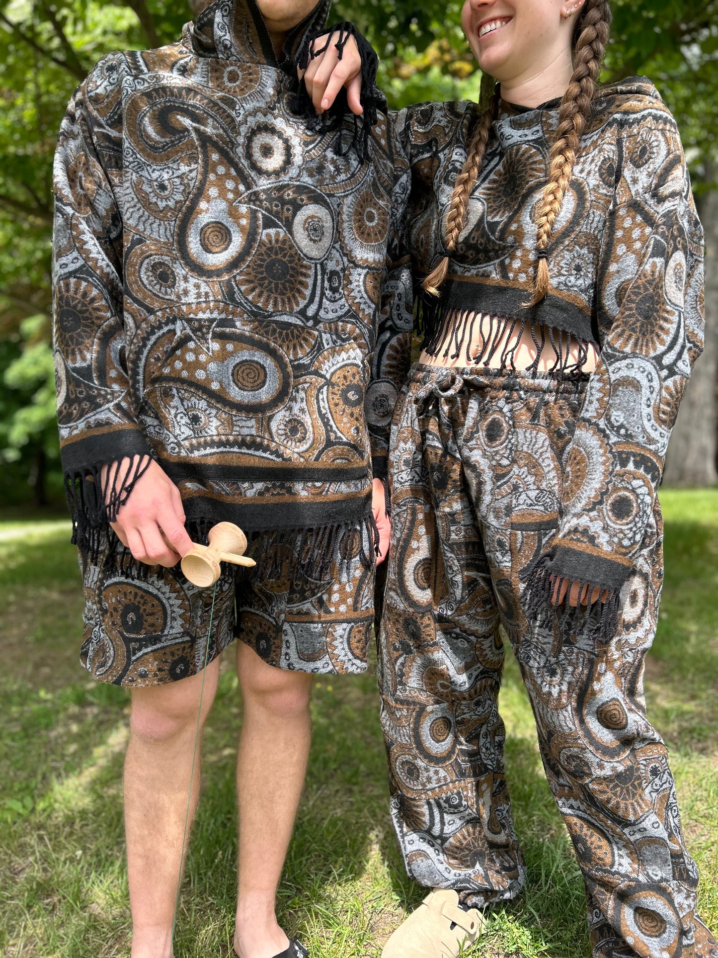 Patchwork Shorts