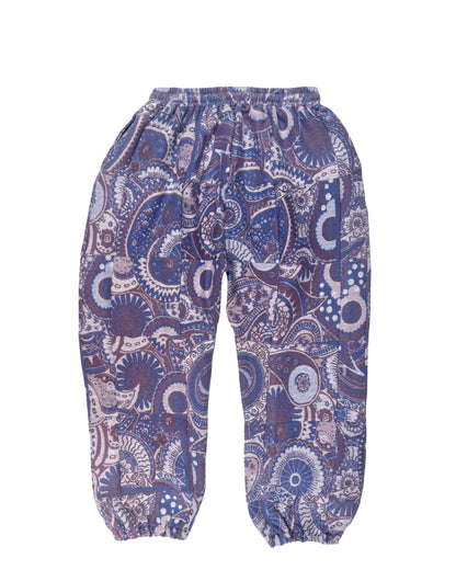 Patchwork Harem Pants