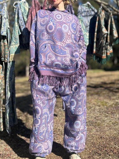 Patchwork Harem Pants