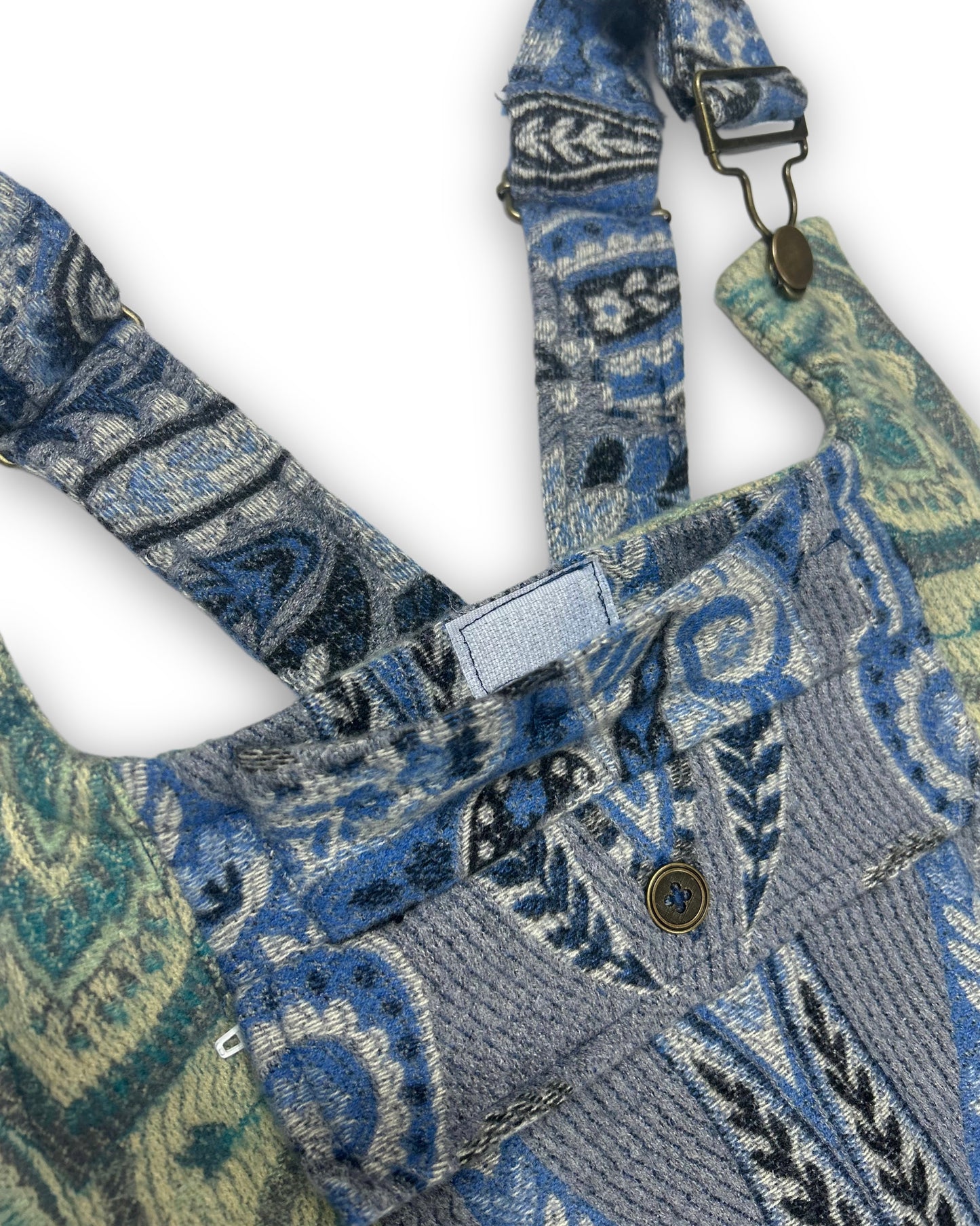 Patchwork Overalls