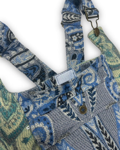 Patchwork Overalls