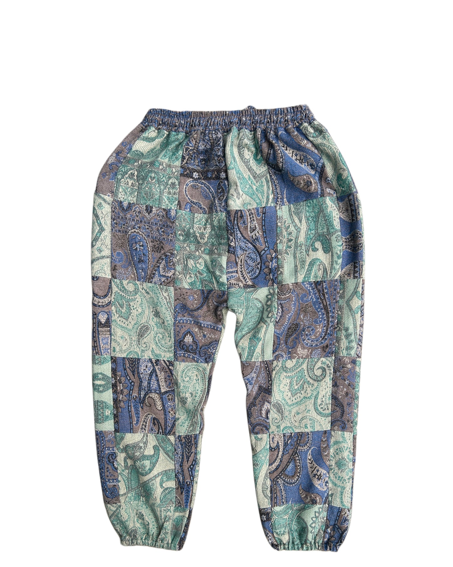 Patchwork Harem Pants