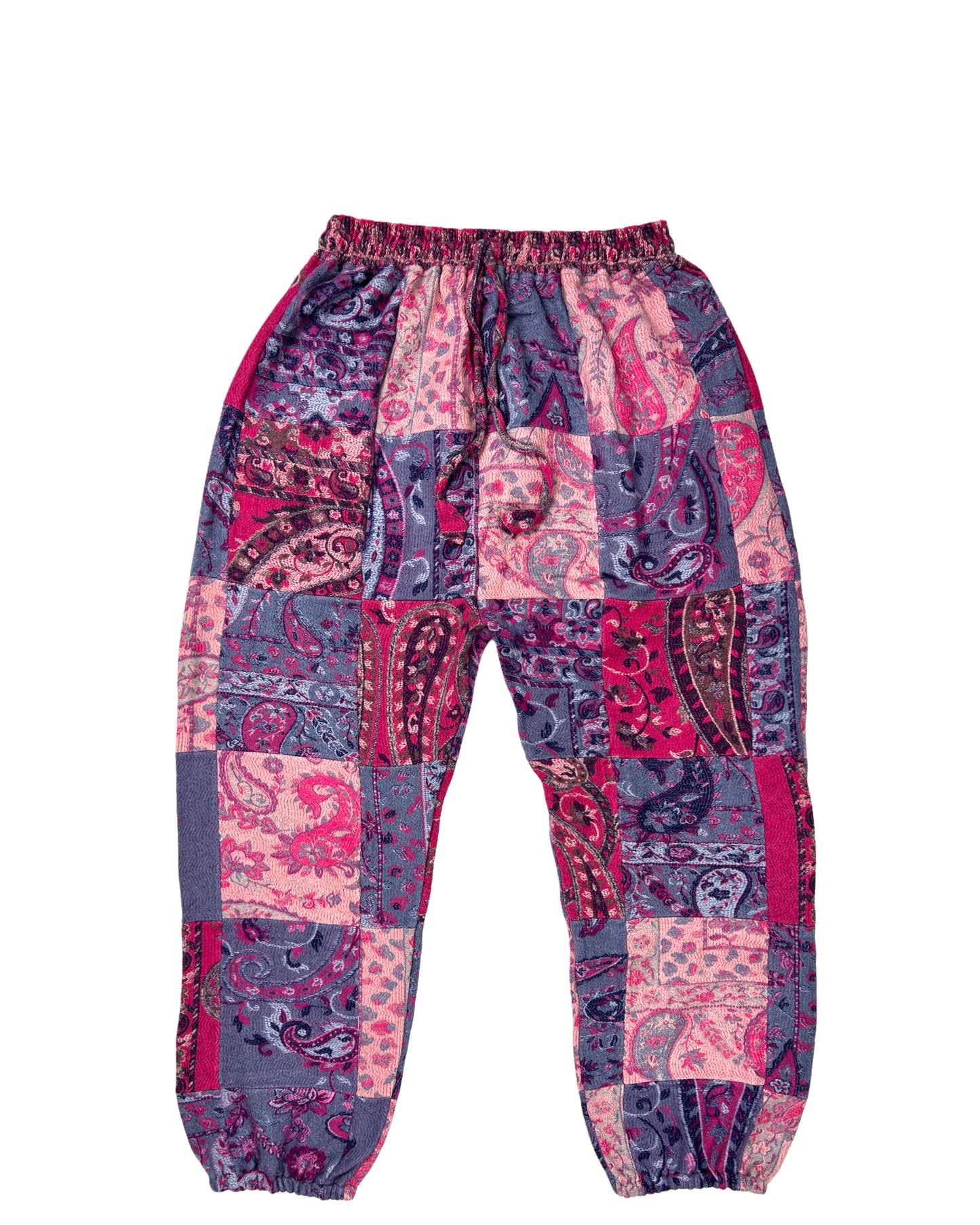 Patchwork Harem Pants