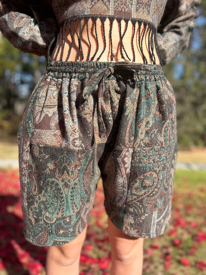 Patchwork Shorts