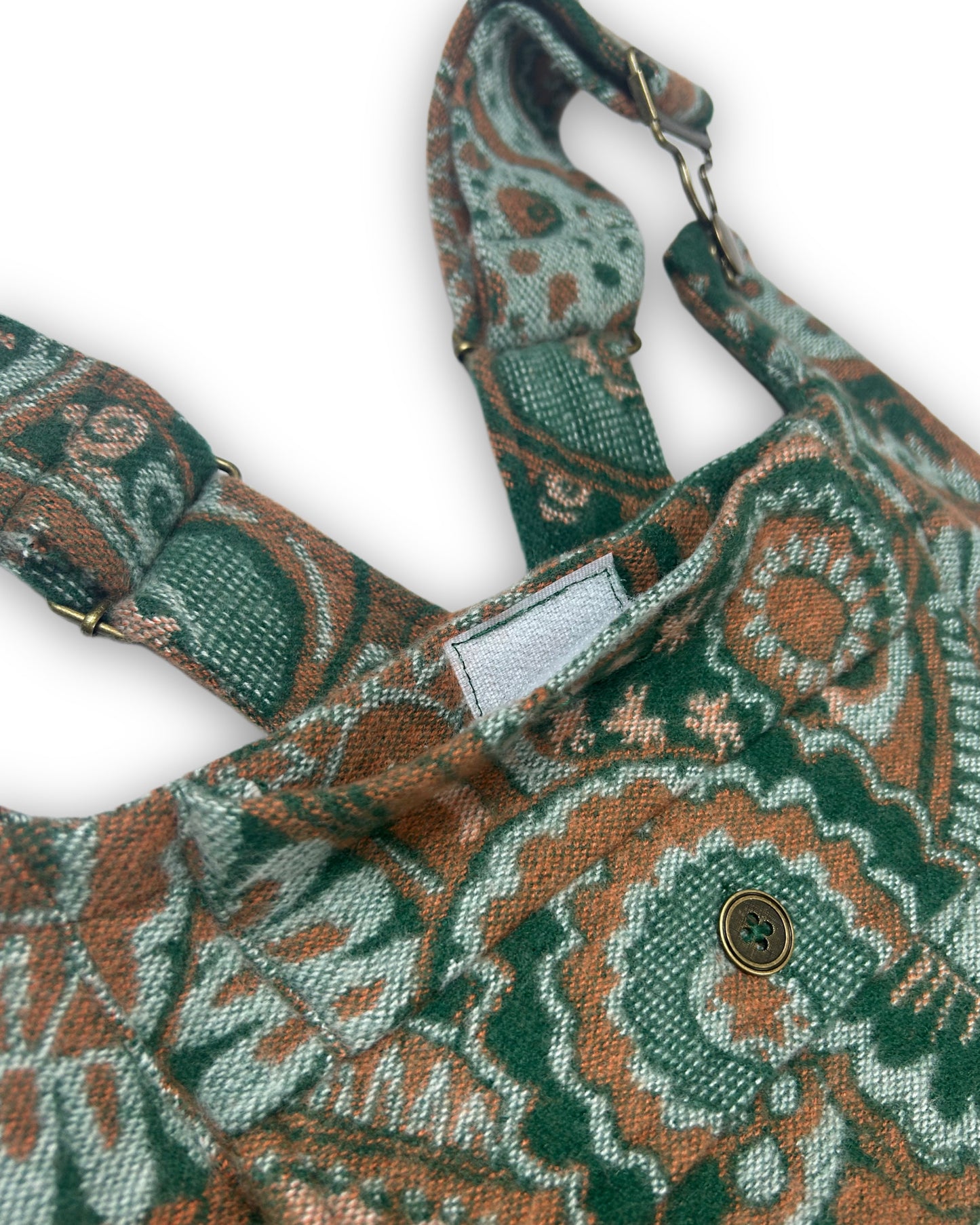 Patchwork Overalls