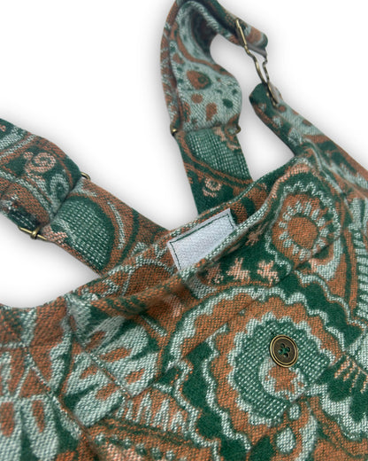 Patchwork Overalls