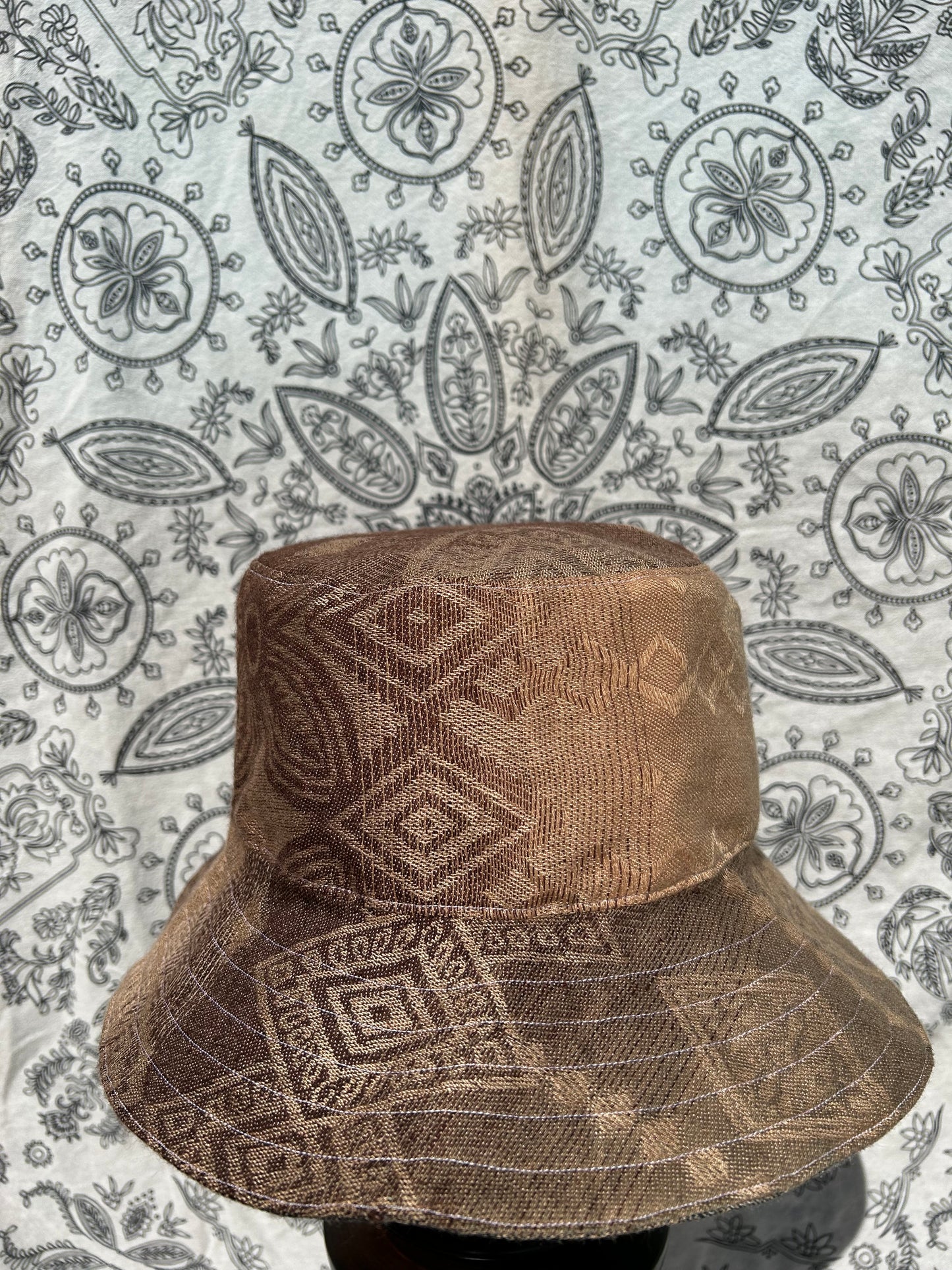 XL Handmade Pashmina Bucket Hat