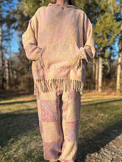 Patchwork Harem Pants