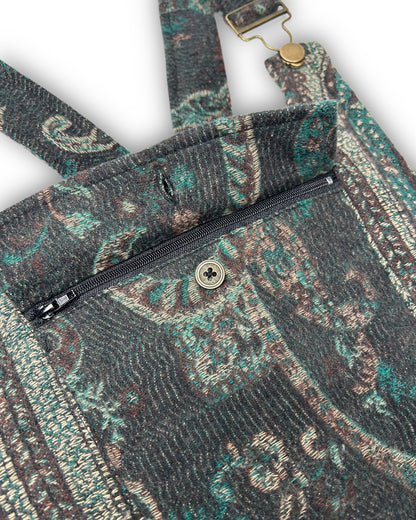 Patchwork Overalls