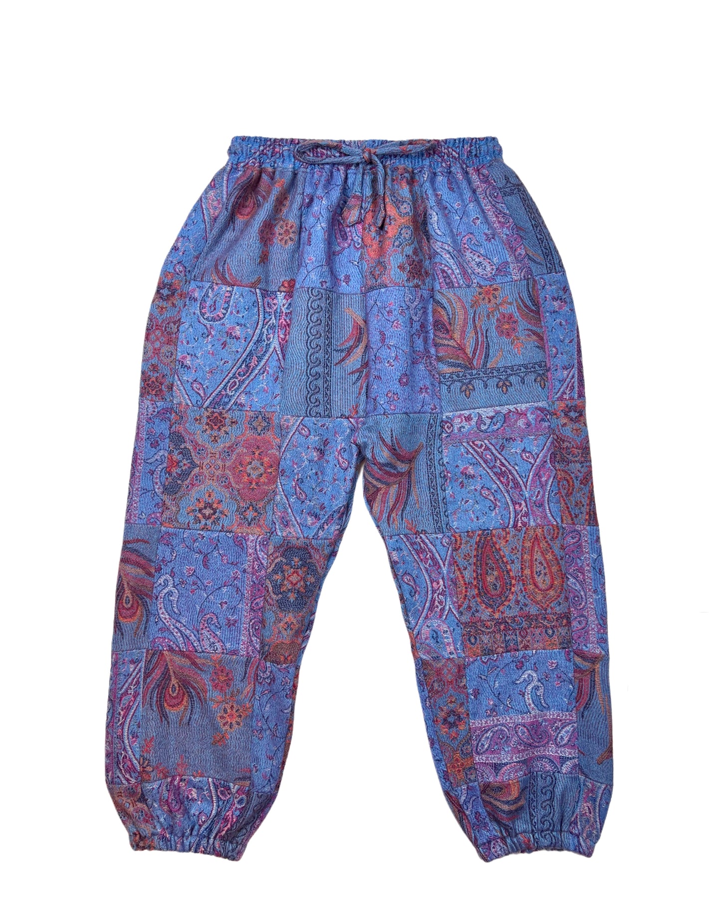 Patchwork Harem Pants