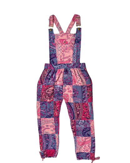 Patchwork Overalls