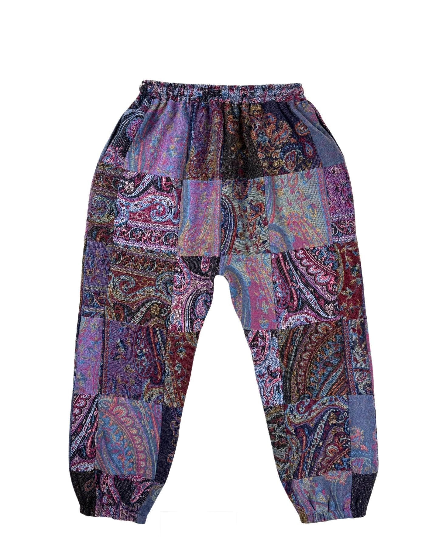 Patchwork Harem Pants
