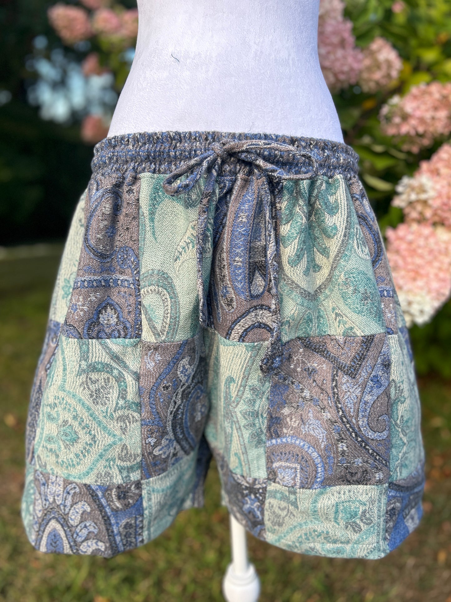 Patchwork Shorts