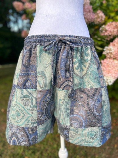 Patchwork Shorts