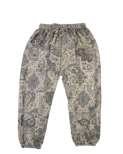 Patchwork Harem Pants