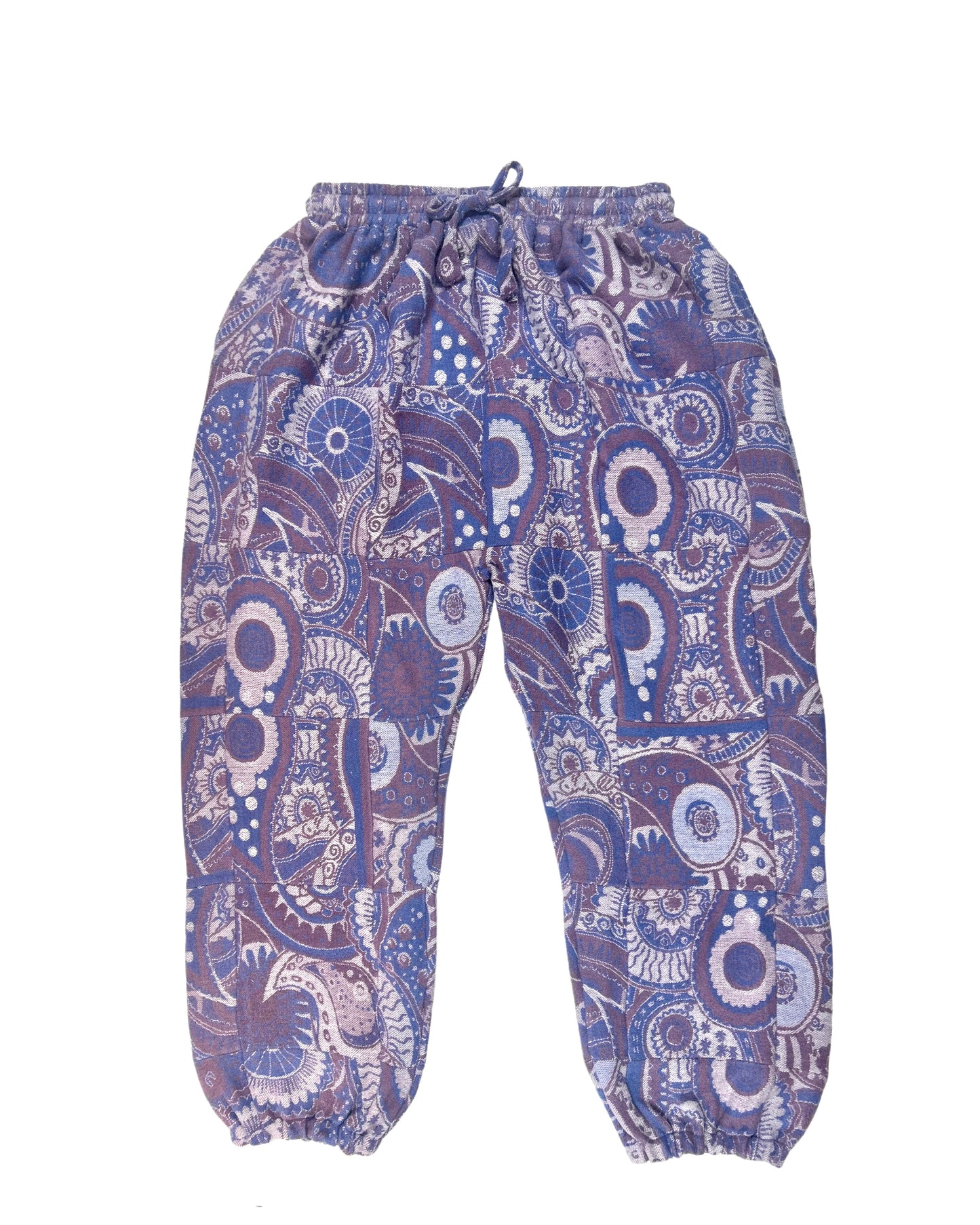 Patchwork Harem Pants