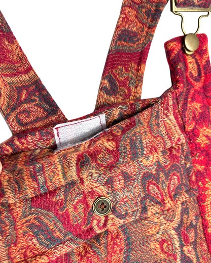 Patchwork Overalls