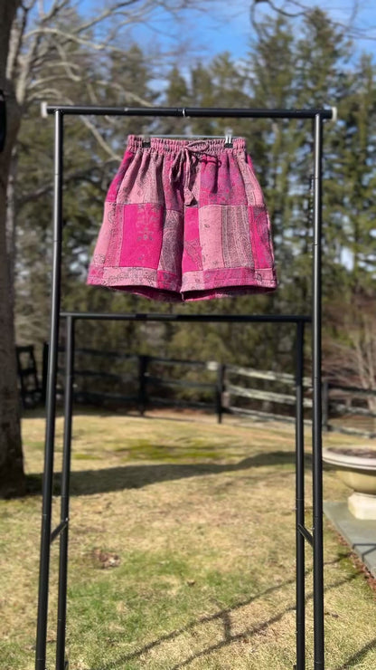 Patchwork Shorts