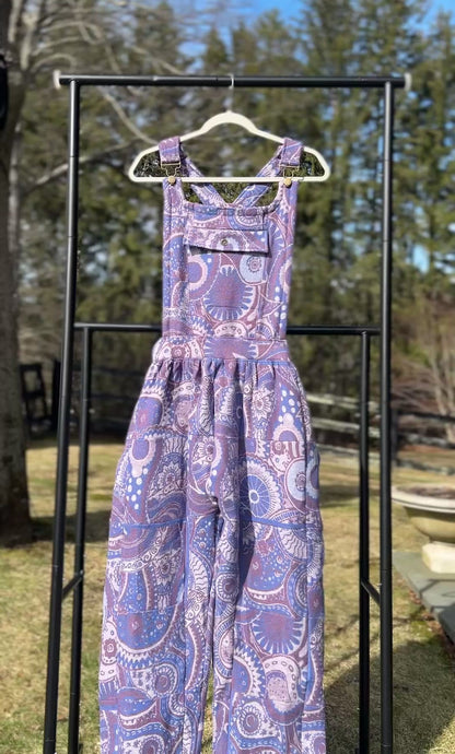 Patchwork Overalls